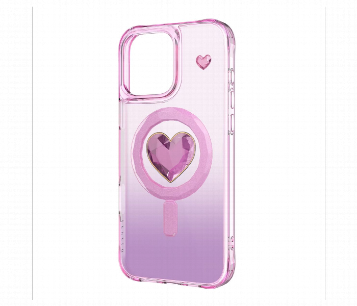 Levelo Hearts Magsafe Case For Iphone 16 Pro Pink - Zoom Image 4