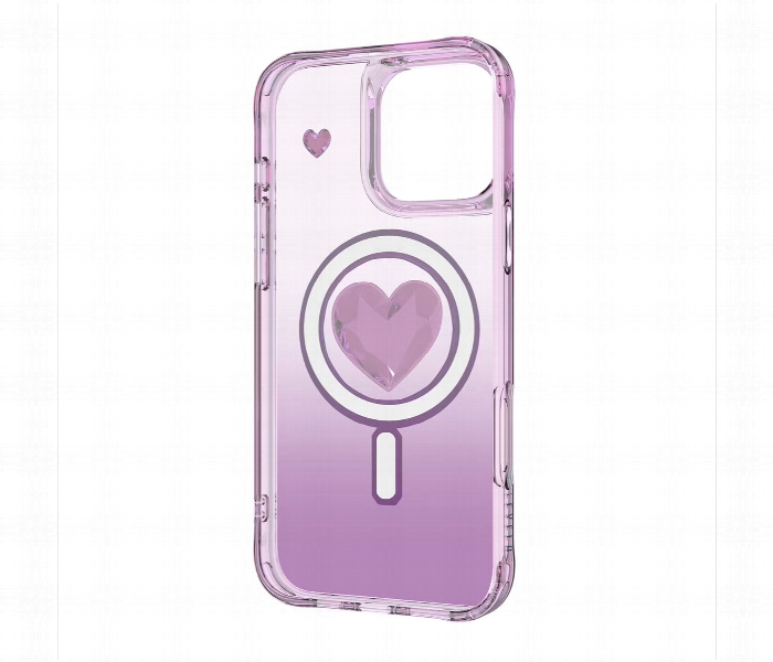 Levelo Hearts Magsafe Case For Iphone 16 Pro Pink - Zoom Image 5