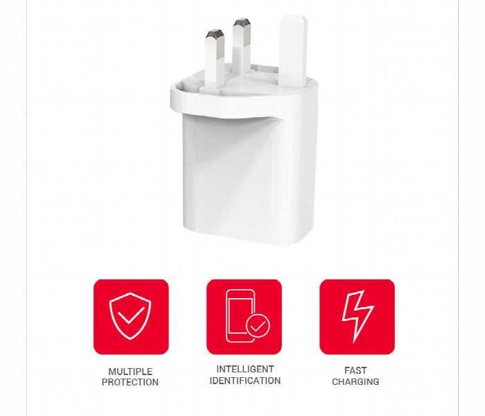 Trands 30W Ganfast Charger For Pd Port White - Zoom Image 3