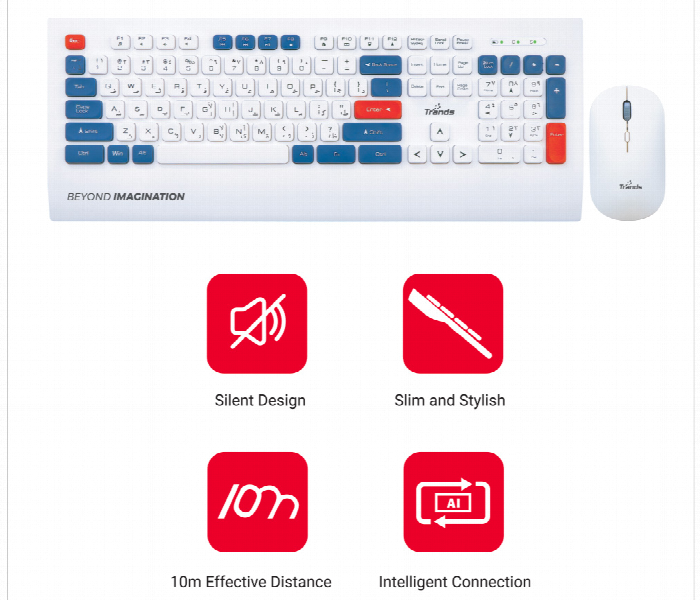 Trands Keyboard And Mouse Combo Kb9762 - Zoom Image 4