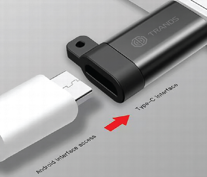 Trands Micro To Type C Connector - Zoom Image 2