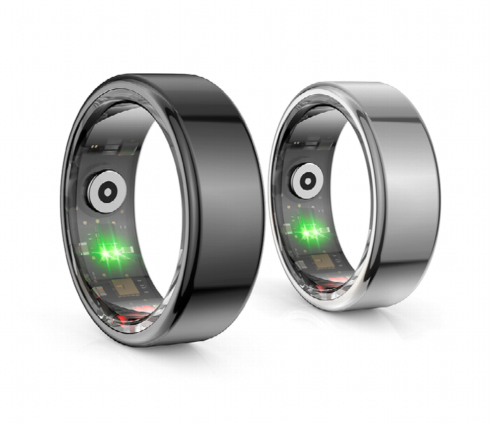 Trands Smart Ring With Heart Rate Monitor Stress And Sleep Monitor - Zoom Image 1