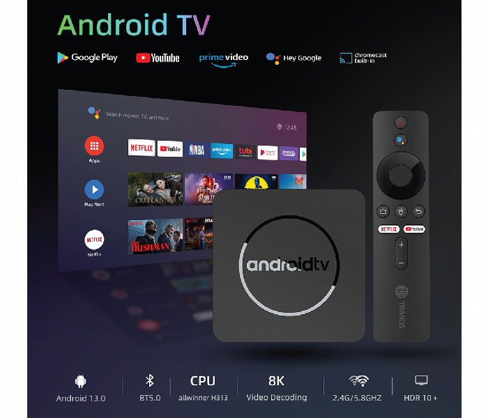 Trands Ultra Hd Android Tv Box - Zoom Image 2