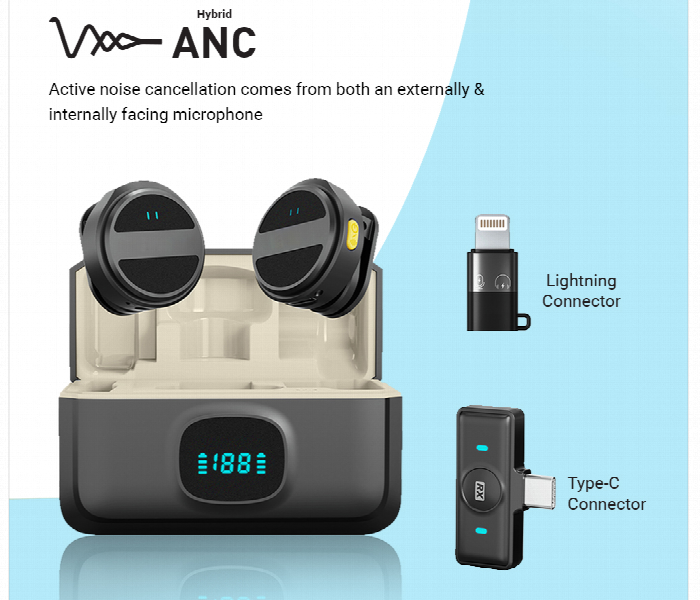 Trands Anc Wireless Microphone - Zoom Image 4