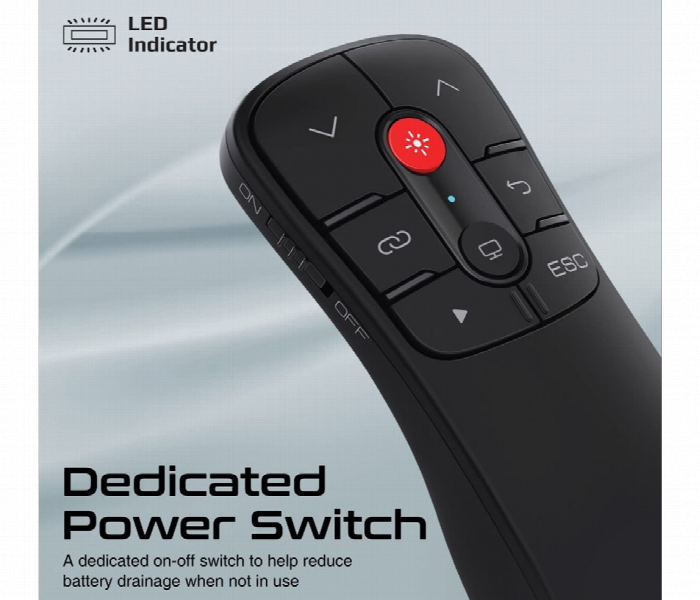 Wireless Presenter With Red Laser - Zoom Image 3