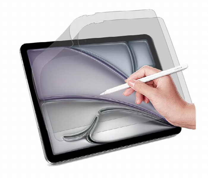 Levelo High Silicone Aluminum Glass Privacy Screen Protector For Ipad Air 11 Inch 2024 - Zoom Image 3