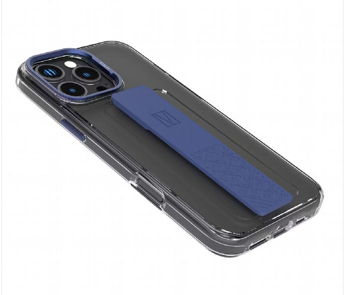 Levelo Graphia Imd Silicone Grip Case For Iphone 16 Pro Max Blue - Zoom Image 3