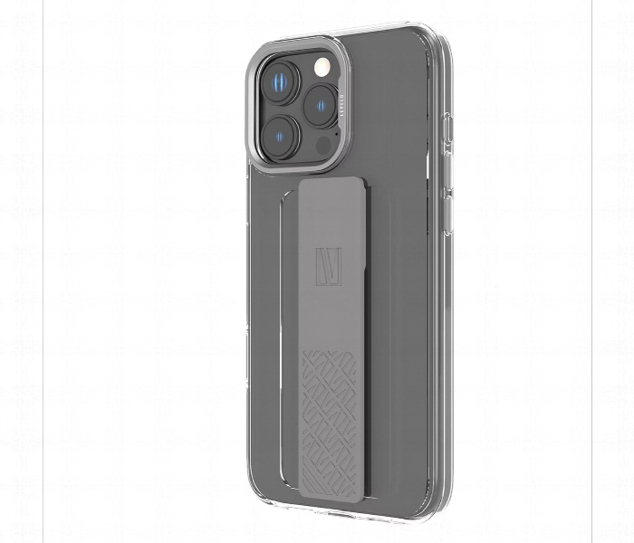 Levelo Graphia Imd Silicone Grip Case For Iphone 16 Pro Max Grey - Zoom Image 6