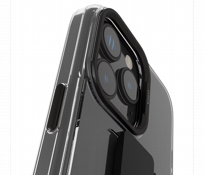 Levelo Graphia Imd Silicone Grip Case For Iphone 16 Pro Black - Zoom Image 5