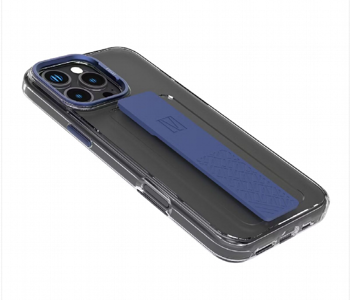 Levelo Graphia Imd Silicone Grip Case For Iphone 16 Pro Blue - Zoom Image 6