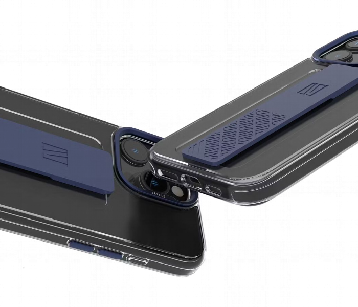 Levelo Graphia Imd Silicone Grip Case For Iphone 16 Pro Blue - Zoom Image 3