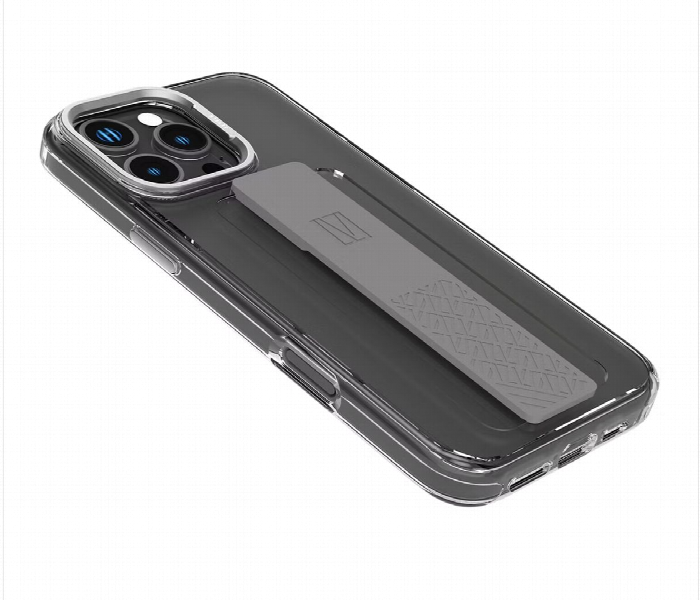 Levelo Graphia Imd Silicone Grip Case For Iphone 16 Pro Grey - Zoom Image 2
