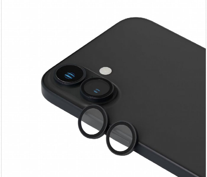 Levelo Duo Lens Protector For Iphone 16 Or 16 Plus Black - Zoom Image 5