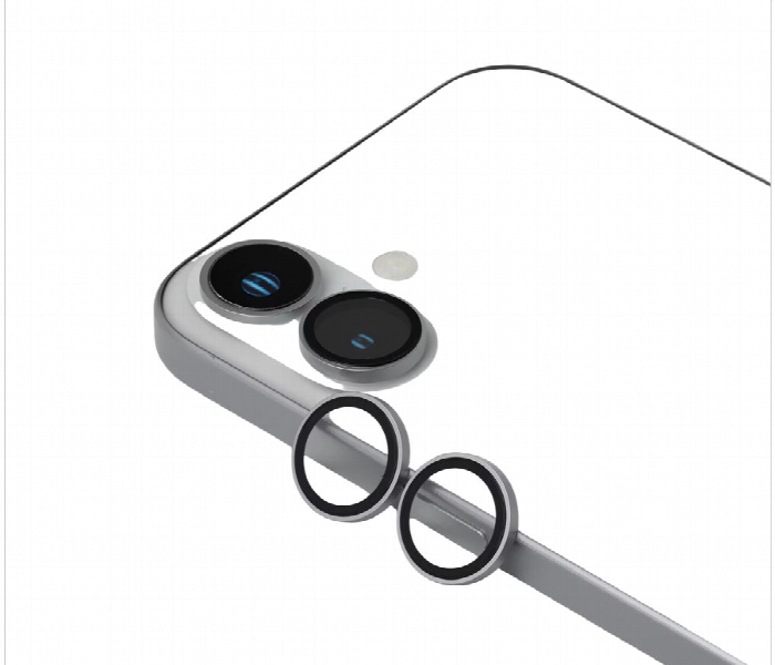 Levelo Duo Lens Protector For Iphone 16 Or 16 Plus Light Gray - Zoom Image 5