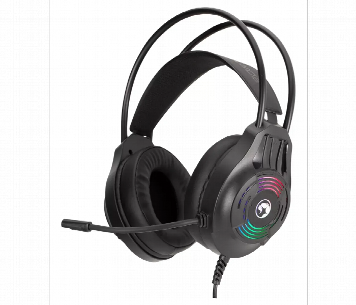 Marvo Over Ear Gaming Headphones With Microphone Rgb Light - Zoom Image 4