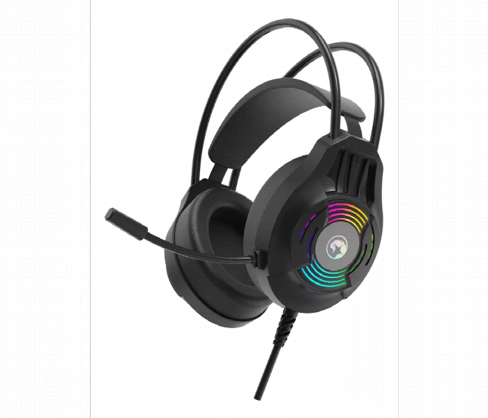 Marvo Over Ear Gaming Headphones With Microphone Rgb Light - Zoom Image 2