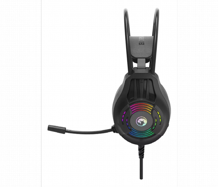 Marvo Over Ear Gaming Headphones With Microphone Rgb Light - Zoom Image 3