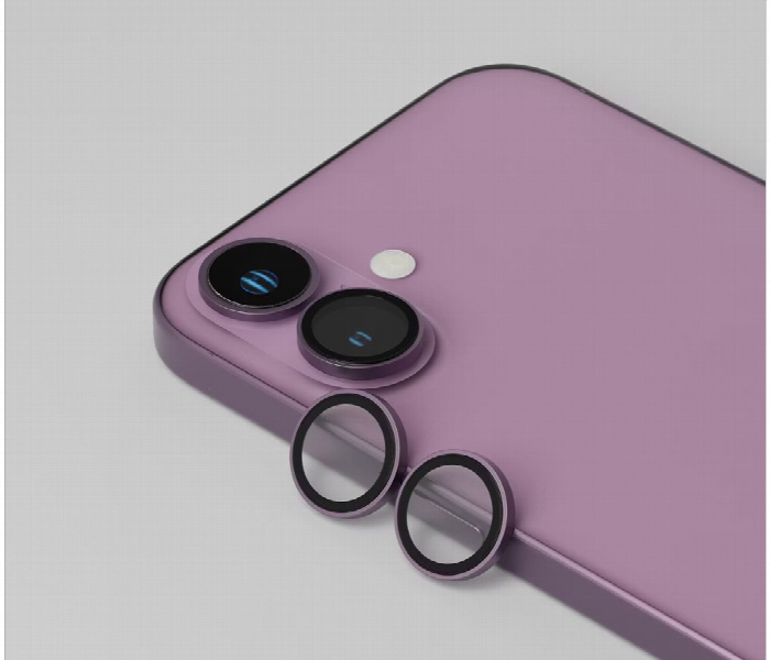 Levelo Duo Lens Protector For Iphone 16 Or 16 Plus Pink - Zoom Image 5