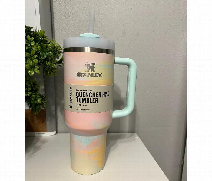 Stanley Quencher H2.0 Flowstate Stainless Steel Vacuum Insulated Tumbler With Lid And Straw - Zoom Image 2