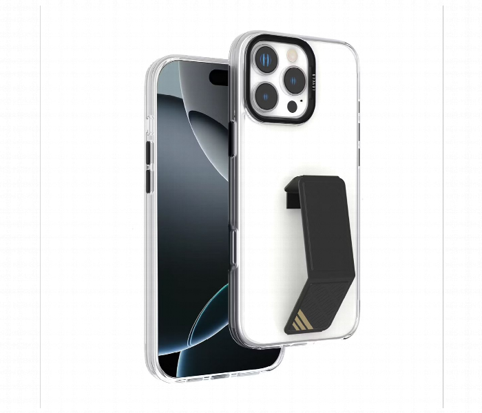 Levelo Morphix Clara Grip Case For Iphone 16 Pro Max Black - Zoom Image 1