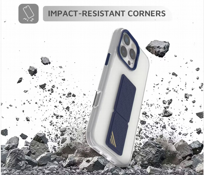 Levelo Morphix Clara Grip Case For Iphone 16 Pro Max Blue - Zoom Image 4