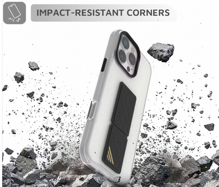 Levelo Morphix Clara Grip Case For Iphone 16 Pro Black - Zoom Image 3