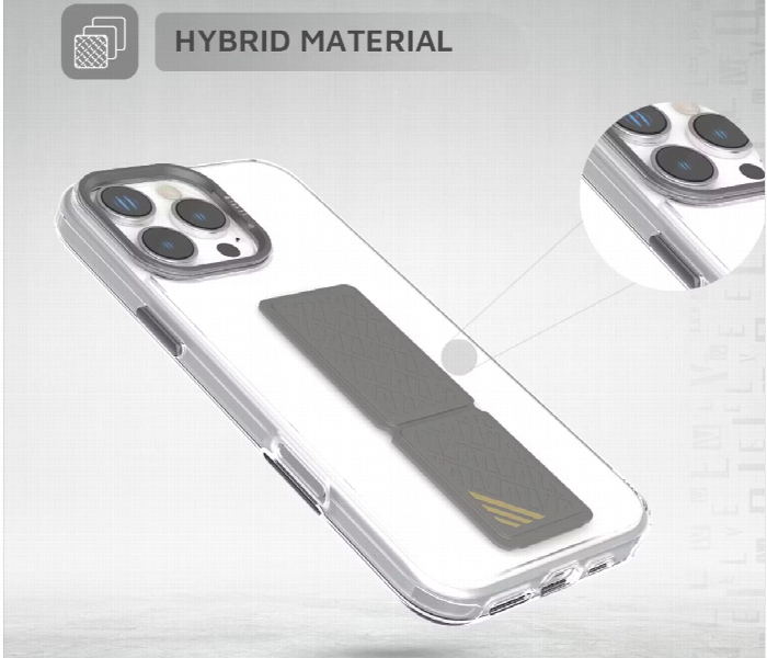 Levelo Morphix Clara Grip Case For Iphone 16 Pro Grey - Zoom Image 4