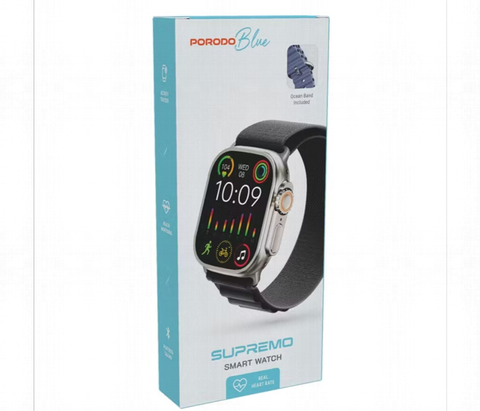 Porodo Blue Supremo Smart Watch - Zoom Image 4