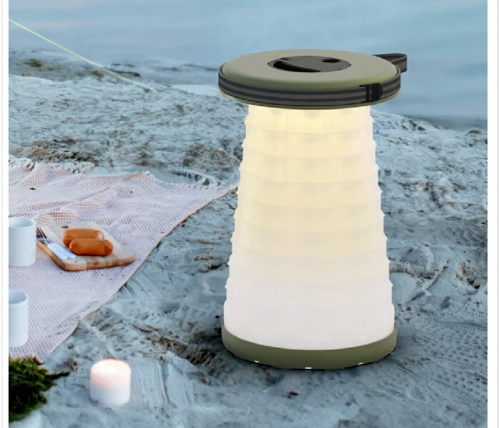 Porodo Lifestyle Portable Outdoor Illuminated Folding Seat Green - Zoom Image 2