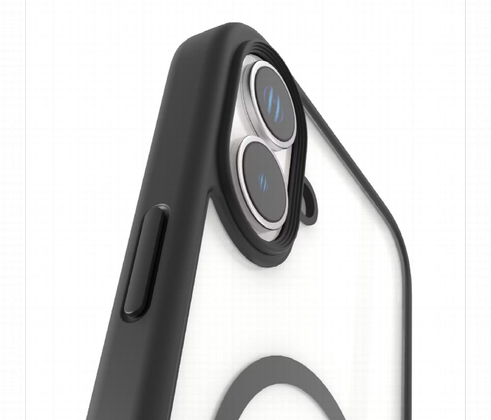 Levelo Magsafe Solo Case For Iphone 16 Black - Zoom Image 5