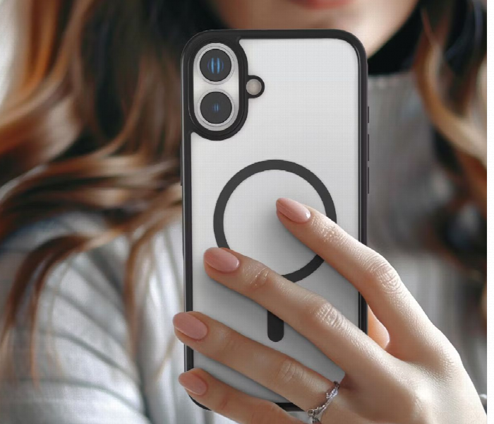 Levelo Magsafe Solo Case For Iphone 16 Black - Zoom Image 6