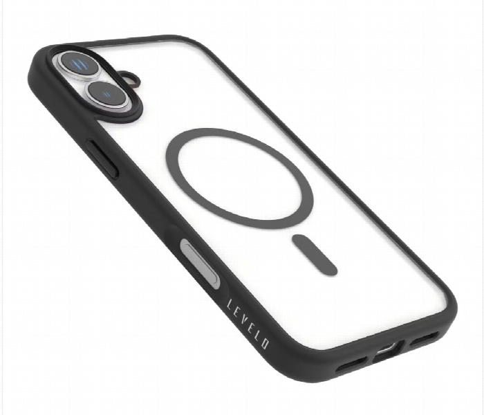 Levelo Magsafe Solo Case For Iphone 16 Black - Zoom Image 4
