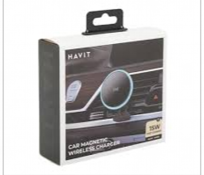 Havit W3032 Car Magnetic Wireless Charger 15W Fast Charge - Zoom Image 2