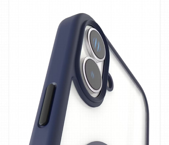Levelo Magsafe Solo Case For Iphone 16 Blue - Zoom Image 4