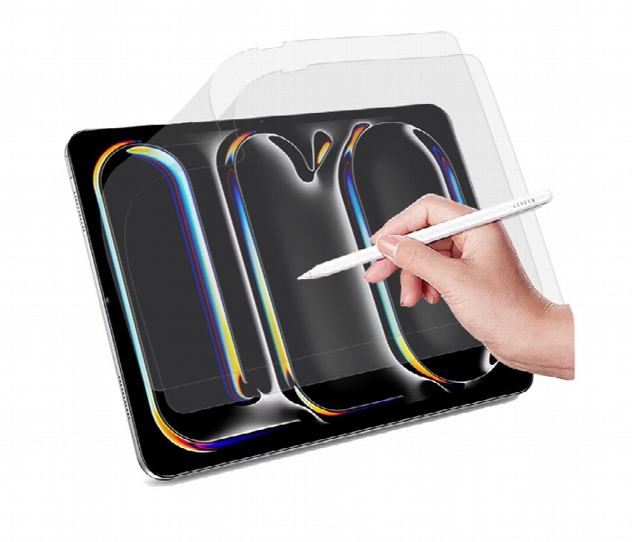 Levelo High Silicone Aluminum Glass Hd Screen Protector For Ipad Pro 11 Inch  2024 - Zoom Image 3