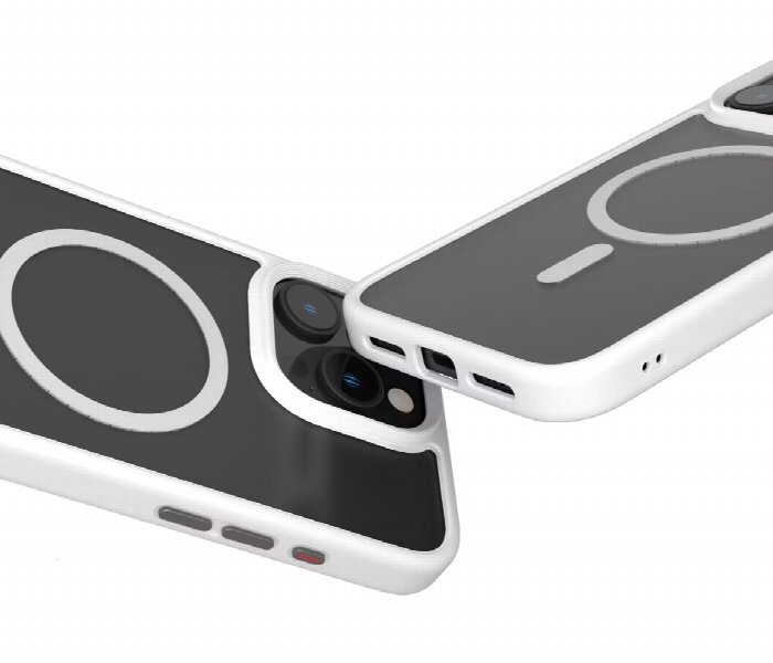 Levelo Magsafe Matte Solo Case For Iphone 16 Pro White - Zoom Image 3