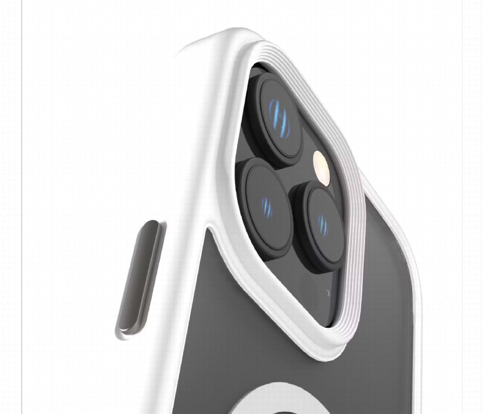 Levelo Magsafe Matte Solo Case For Iphone 16 Pro White - Zoom Image 2