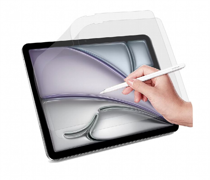 Levelo High Silicone Aluminum Glass Hd Screen Protector For Ipad Air 11 Inch  2024 - Zoom Image 3