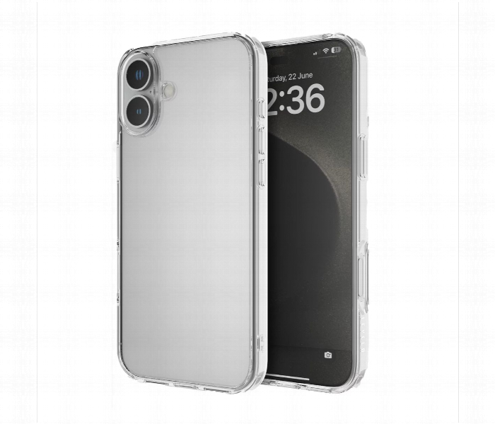 Levelo Clara Clear Case For Iphone 16 Plus Clear - Zoom Image 1
