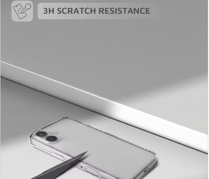 Levelo Clara Clear Case For Iphone 16 Plus Clear - Zoom Image 4
