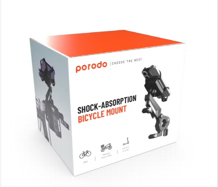 Porodo 360 Rotatable Bike Phone Mount - Zoom Image 3