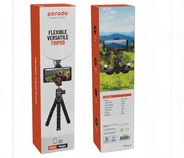 Porodo Table Tripod With Phone Holder - Zoom Image 4