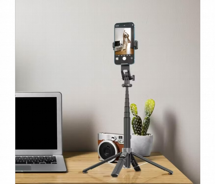 Porodo Dual Lighting Selfie Stick Remote Shutter - Zoom Image 2