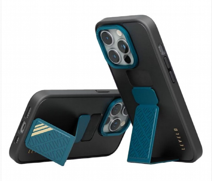 Levelo Morphix Case For Iphone 15 Pro Black Or Blue - Zoom Image 2