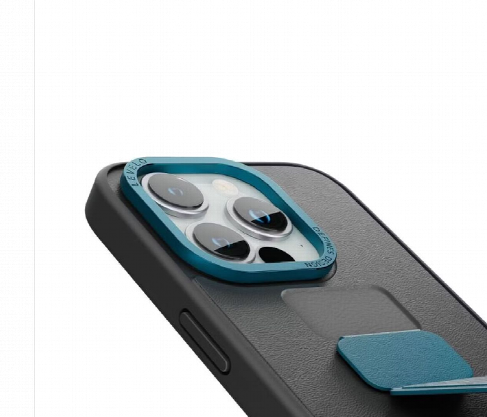 Levelo Morphix Case For Iphone 15 Pro Black Or Blue - Zoom Image 4