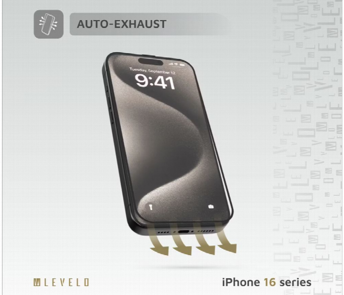 Levelo 3D Resin Glue High Silicone Aluminum Glass Hd Screen Protector For Iphone 16 - Zoom Image 4