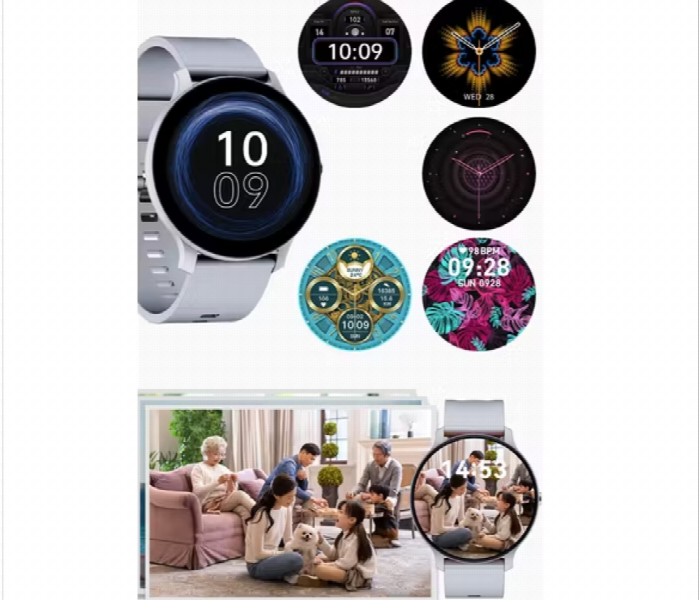 Green Lion Gt Fit Smart Watch 3.8V 230Mah Silver - Zoom Image 2