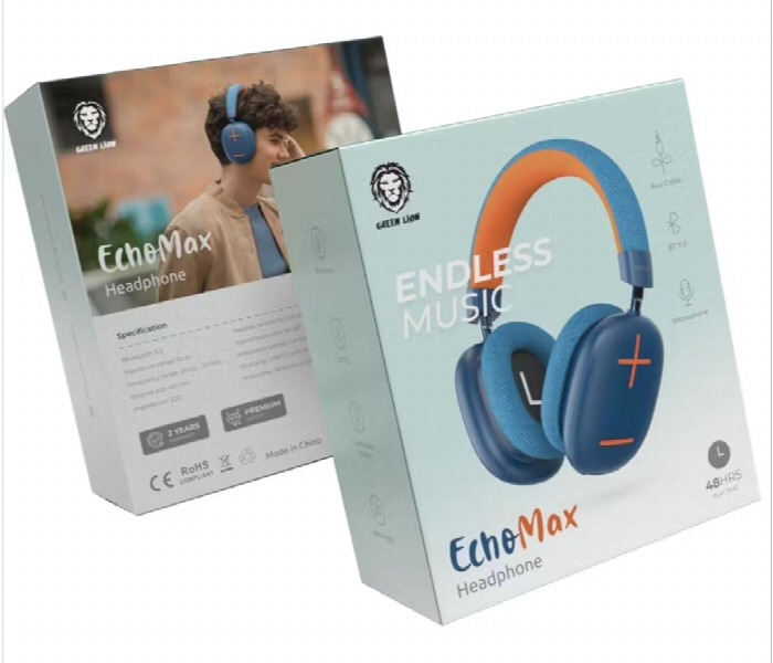 Green Lion Echo Max Headphone  Blue - Zoom Image 3