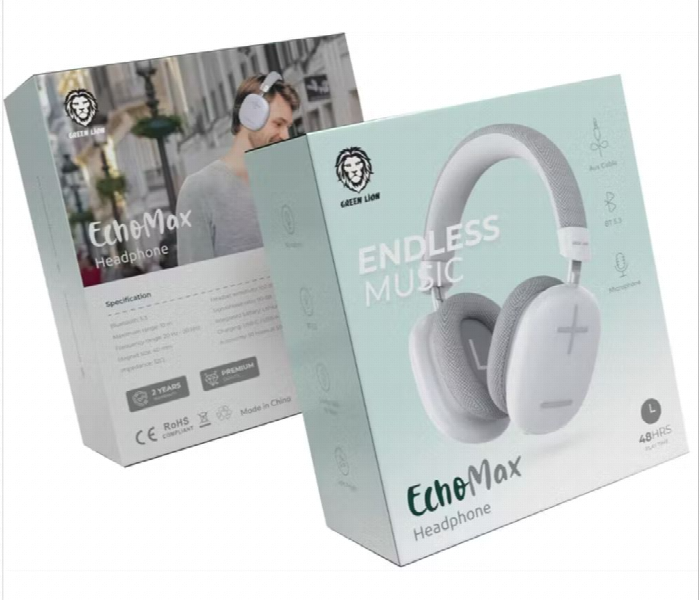 Green Lion Echo Max Headphone  White - Zoom Image 3