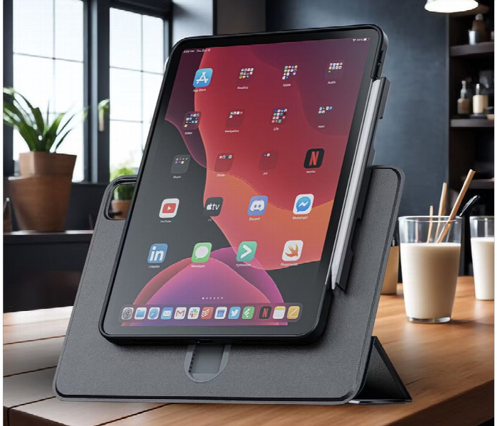 Levelo Converge Detachable Case For Ipad Pro 11 Inch 2024 Black - Zoom Image 4